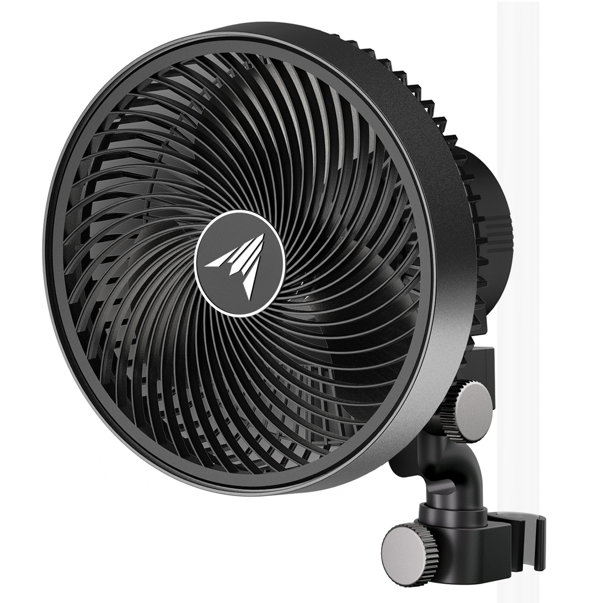 Cloudray S9, Gen 2 Grow Tent Clip Fan 9” With Long-Life Ec Motor, 10-Level Dynamic Wind Modes & Fan Speeds, 10-Level Auto Oscillation