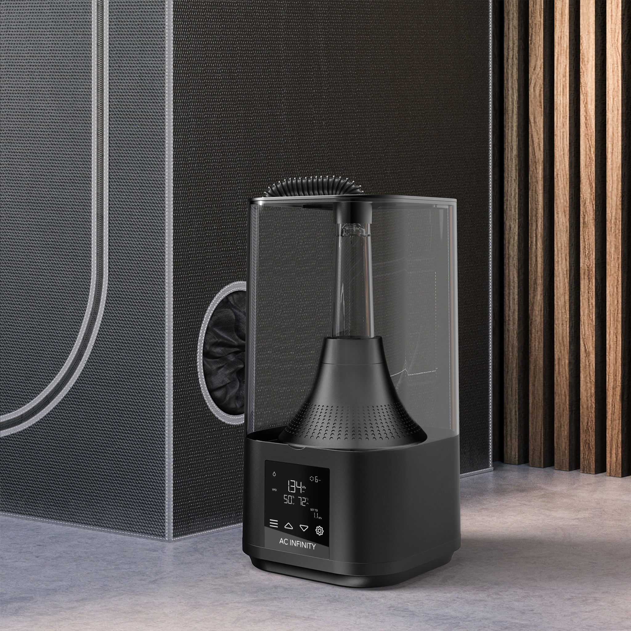 Cloudforge T3 Gen 2, Environmental Plant Humidifier, 4.5L, Smart Controls, Targeted Vaporizing