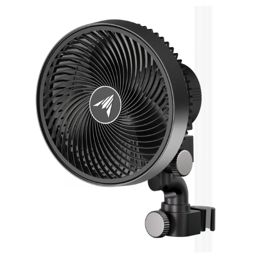Cloudray A9, Gen 2 Grow Tent Clip Fan 9” With 10 Speeds, Ec-Motor, Manual Swivel