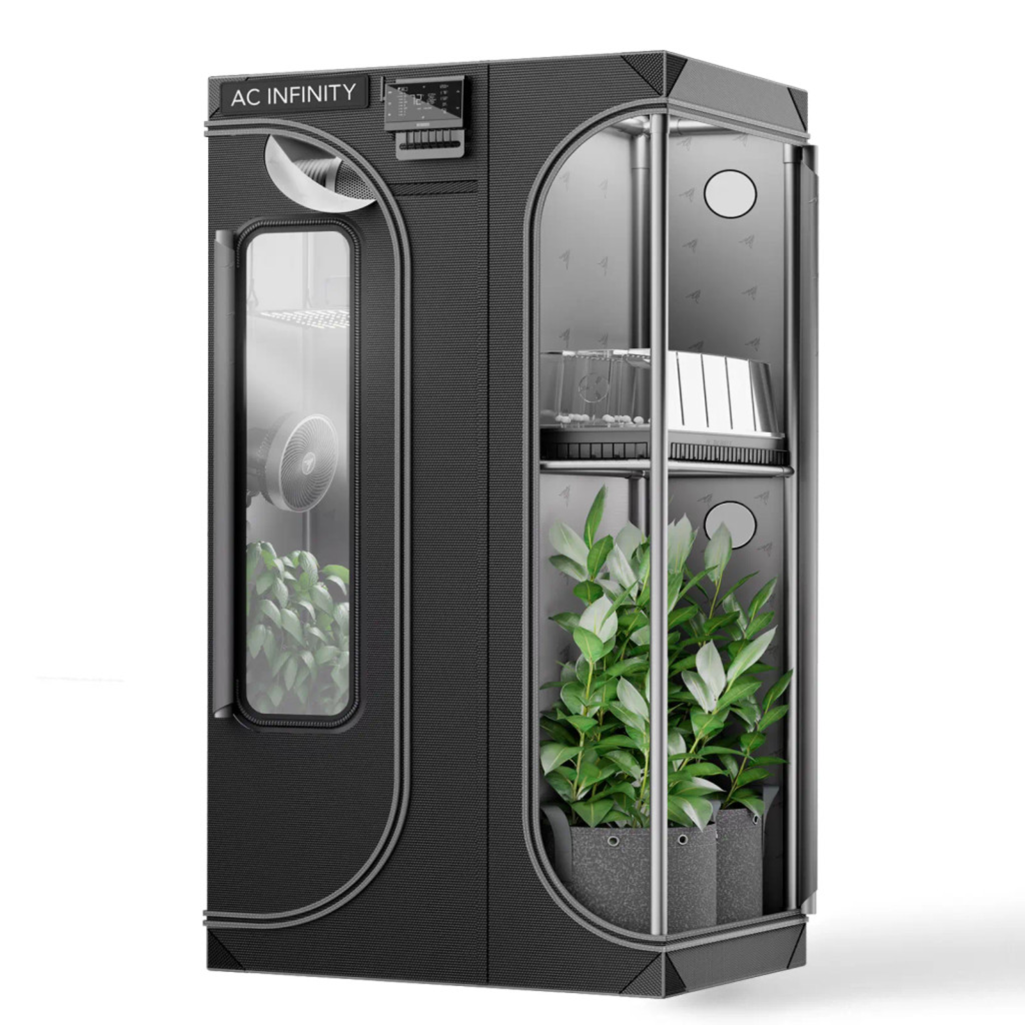 Cloudlab 632D, 2-In-1 Advance Grow Tent 3x2, 90 x 60 x 180 cm