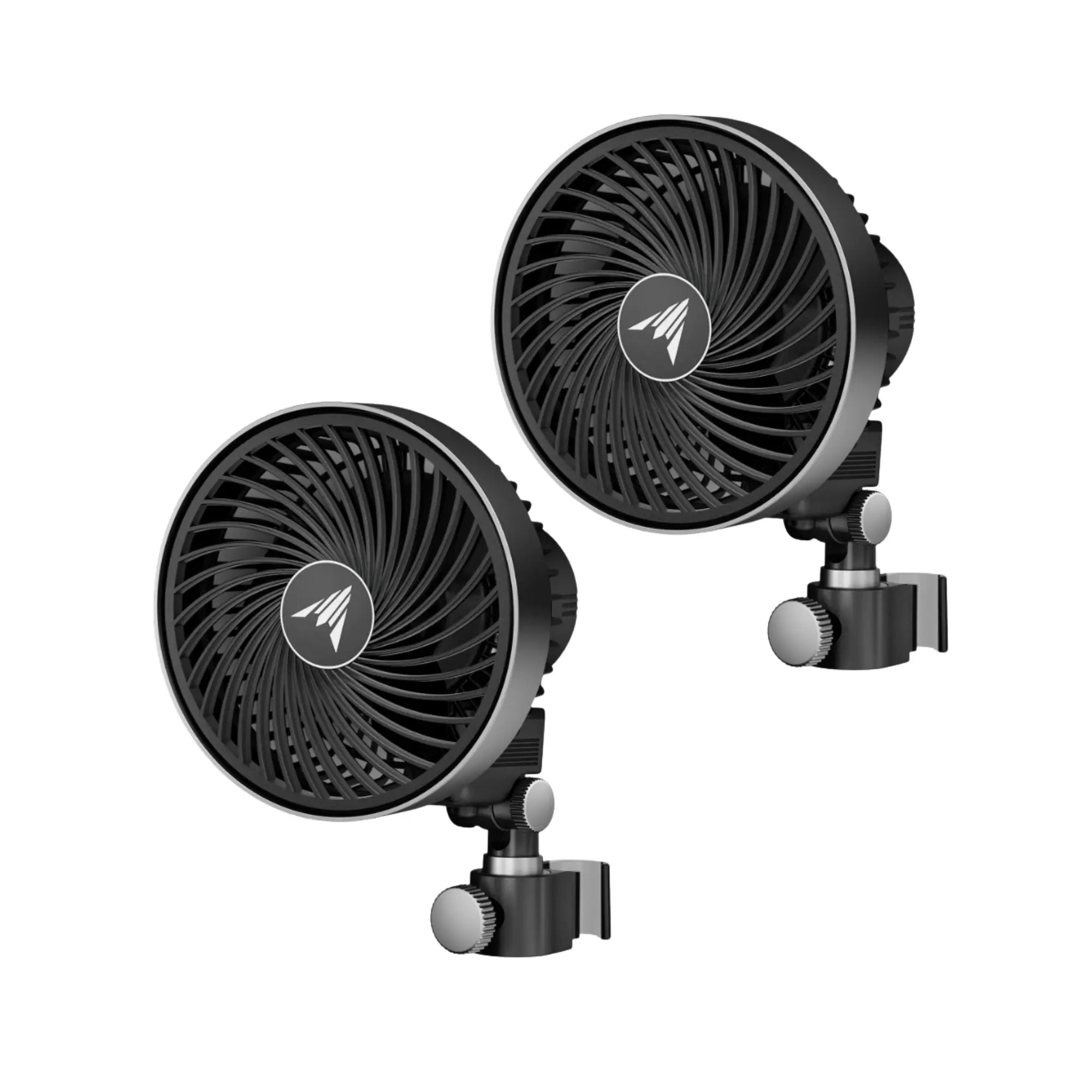 CLOUDRAY S4 2-Pack Ultra-Compact Grow Tent Clip Fan 4” with Long-Life EC Motor, 10-Level Dynamic Fan Speeds, 10-Level Auto Oscillation, Specialized High-Velocity Circulation
