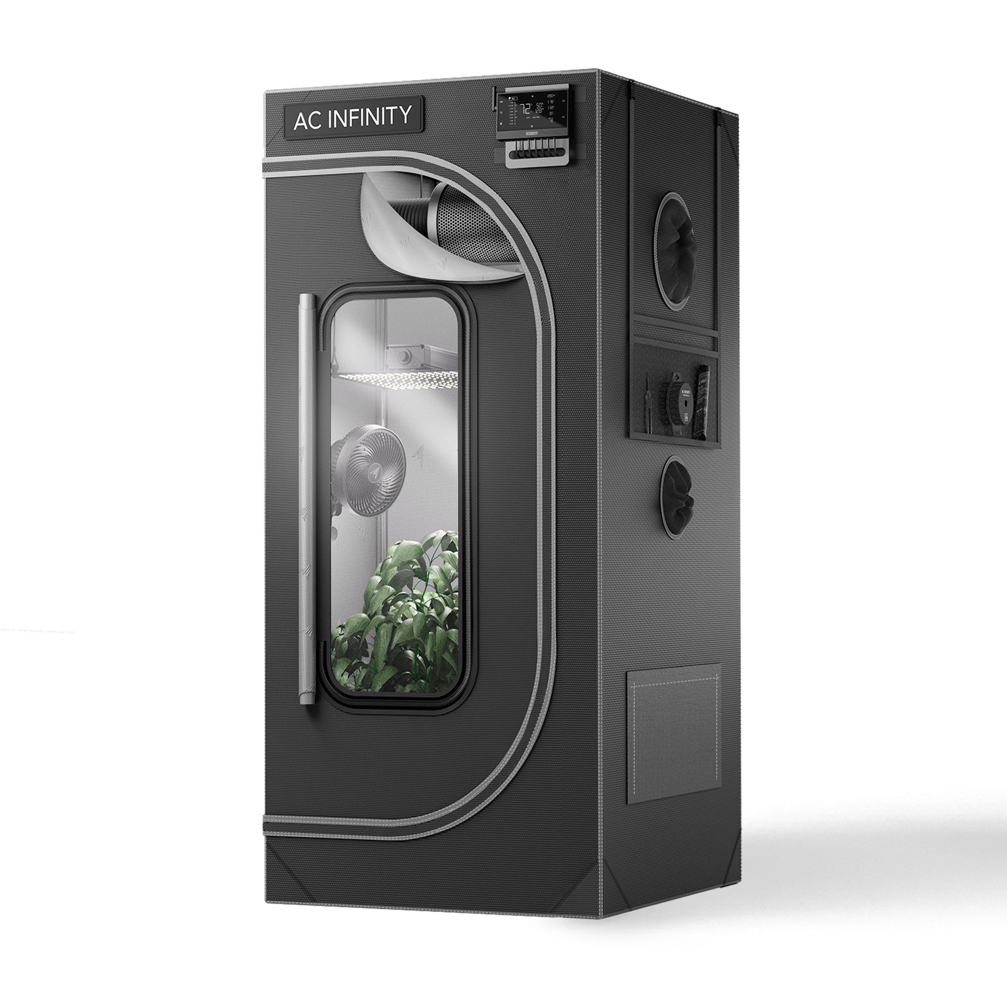 CLOUDLAB 722, Advance Grow Tent 2x2, 60 x 60 x 180 cm