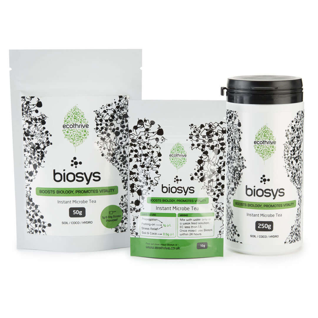 Ecothrive Biosys - One Powder, Many Benefits! All-in-one microbial tea.