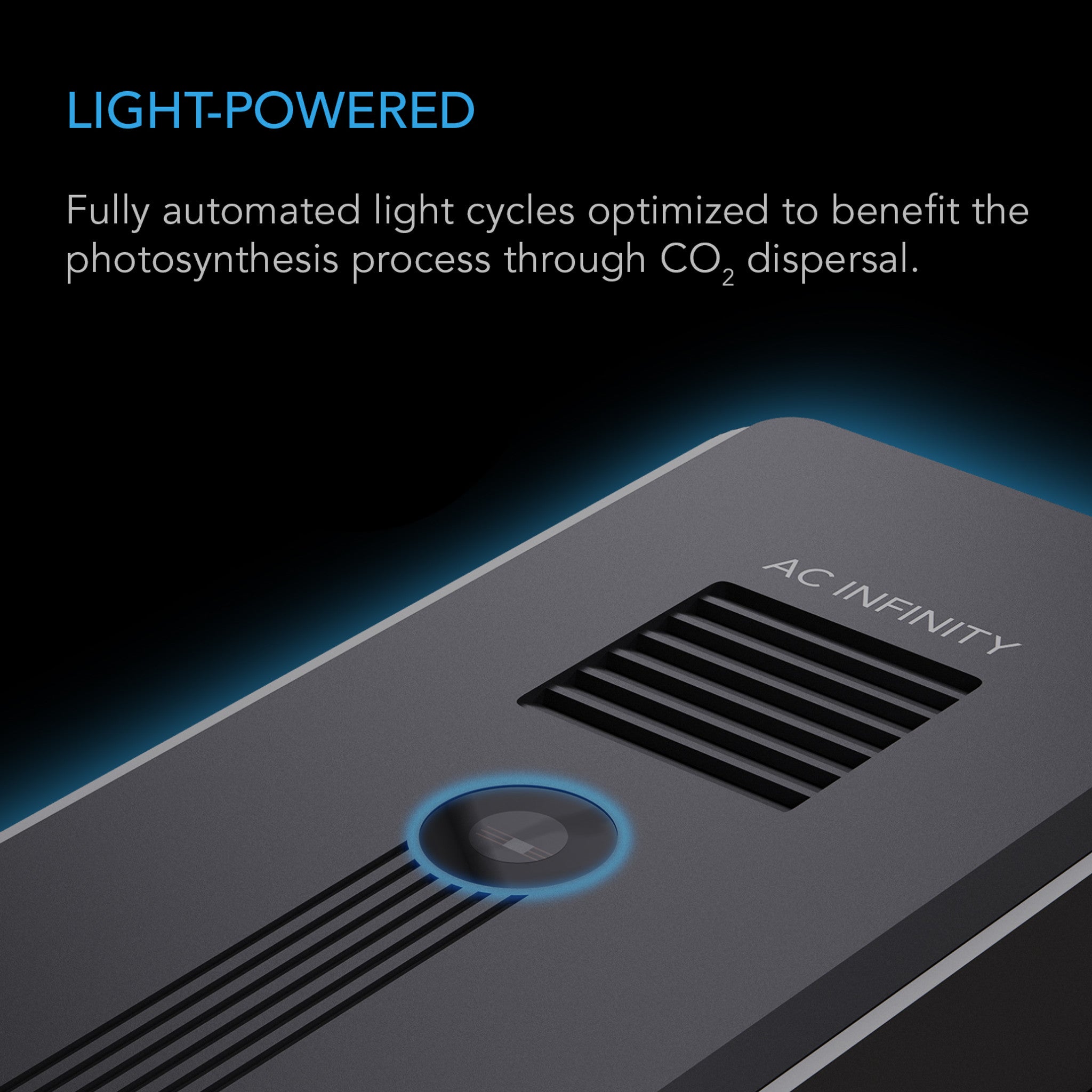 CO2 + Light Sensor for Controller AI+, CO2 Data Tracking, Optimized FAE, Day & Night Scheduling, Enables Equipment Control Programming